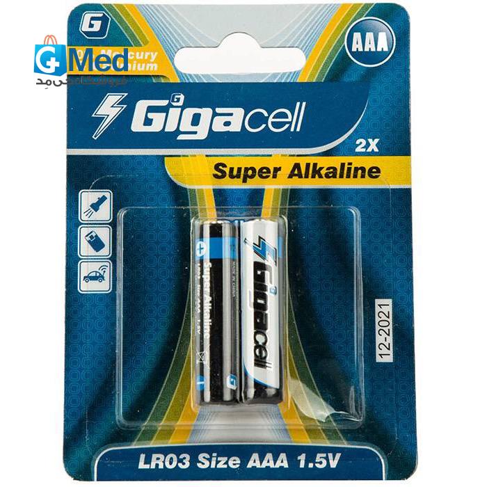 باتری نیم قلمی گیگاسل GIGACELL مدل SURER ALKALINE ساخت چین
