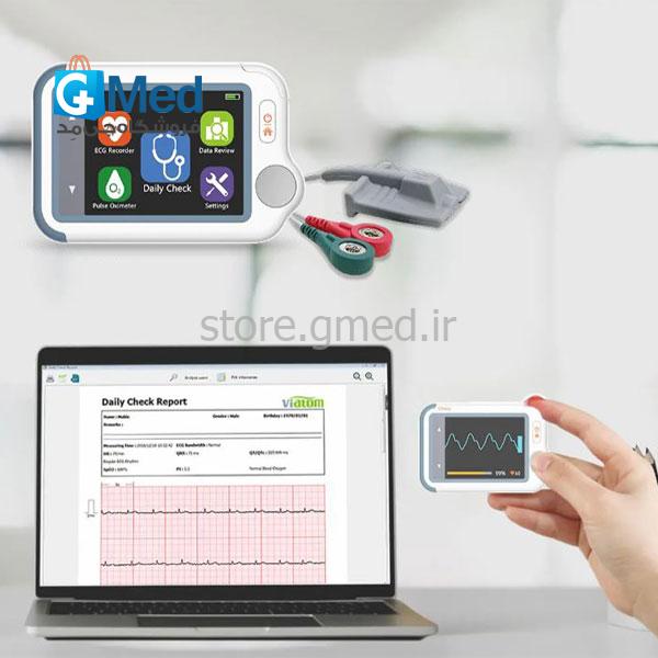 مانیتورینگ علائم حیاتی پرتابل برند Viatom مدل Checkme Lite